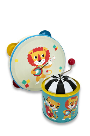 Tamboerijn en Muziekdoos Leeuw