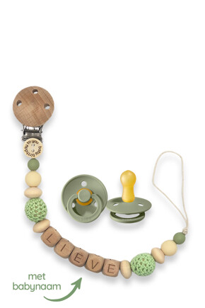 Speenkoord Set Mintgroen